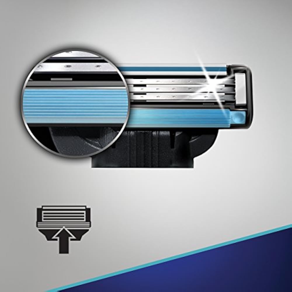 Gillette Mach3 Men's Razor Blades, Advanced Skin Guard 8 Refills eBay