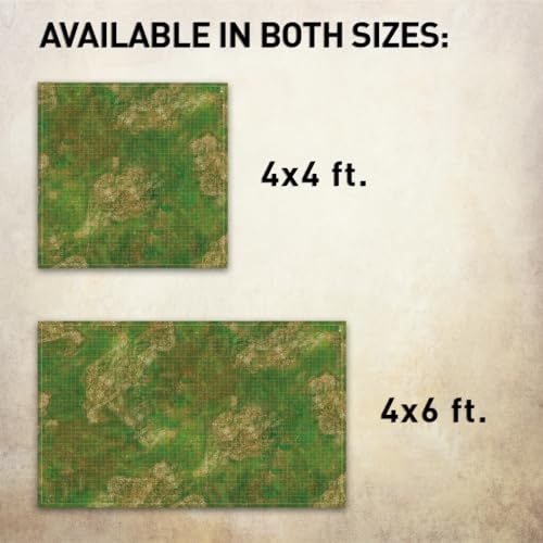 Battle Game Mat for DND Tabletop Board Game Map for Dungeons and