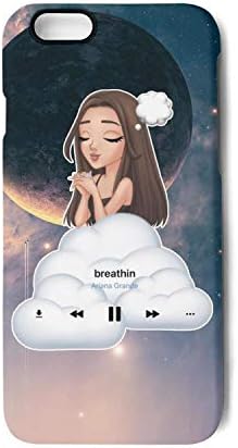 Mawan iPhone 7 Case/iPhone 8 Case Cartoon-Ariana-Grande-breathin- TPU Shock Absorbent Protective Case for iPhone 7 iPhone 8