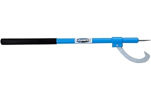 LogRite 48” Peavey Tool | Aluminum Handled Log Peavey | Lightweight and Strong | Textured Grip Logging Tool | Made in The US