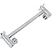 ShowerMaxx Adjustable Shower Arm Height/Angle Extension Brass with Chrome Finish, Solid Brass Ball Joints Including Free Teflon Tape Universal Fit for Any Shower Application, 9.5