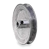 V-Belt Pulley, 3/8"Fixed, 2.75"OD, Zamak3