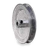 V-Belt Pulley, 1"Fixed, 3"Od, Zamak3