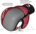 RDX MMA Sparring Gloves Martial Arts, Muay Thai, Kickboxing, Ventilated Open Palm for Grappling, Karate Mitts for Adults