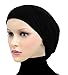 Middle Eastern Mall Cotton Beanie Snood Large Hijab Chemo Cap (Black)