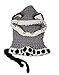 D-Fokes Warm Winter Baby Kids Hat Crochet Knitted Caps Coif Hood Scarves Skull Fox Animal Earflap Beanies Gray