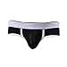 OutTop Mens Jockstrap, Mens Sexy Gay Underwear Black