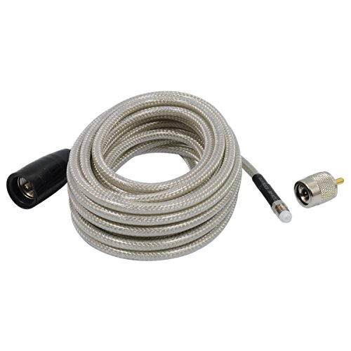 Wilson 305-830 Cable coaxial Belden de 18 pies con conectores PL-259/FME - 18 pies