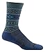 Darn Tough Santa Fe Crew Light Cushion Socks - Men's Denim Large
