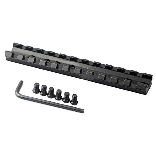 Ulightfire Low Profile Picatinny Mount Rail Weaver Style Rail Section 11 slot