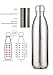 Large Stainless Steel Water Bottle 32 Ounce Vacuum Insulated Cola Shape Thermos (L.&G.)