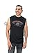 Harley-Davidson Mens Performance Willie G Skull Flames Black Sleeveless Muscle T-Shirt - MD