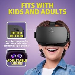 DESTEK V5 VR Headset for Phone, 110° FOV VR