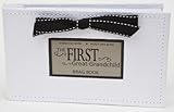 The Grandparent Gift Co. First Great Grandchild Brag Book, White
