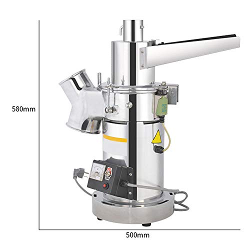Carejoy Herb Grinder, Automatic continuous Hammer grinder Mill, Pulverizer for Salt, Coffee, Soy, Spices, Peanut, Various Medicinal Herb, etc