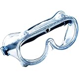 hand2mind 6 Inch Clear Safety Goggles, Chemical Splash Projective Safety Glasses, Eye Protection For Classroom, Construction, Work & Outdoor, Meets ANSI Z87.1 Safety Standards (Pack of 1)