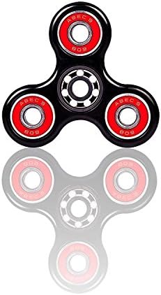 GF Fidget Spinner Toy Stress Reducer - Prime Only-Black Red