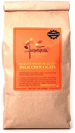 Jacques Torres Chocolate Milk Chocolate Baking Discs - 2 Pounds