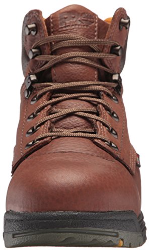 Timberland PRO Men's Titan 6" Safety Toe Work Boot,Brown/Brown,15 W