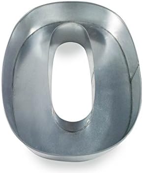 EUROTINS Large Number Birthday Wedding Anniversary Cake Tin - Cake Pan (0), Silver - Image 4