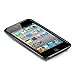 Unique Transparent S Shape Protective Case for iPod touch 4G (Solid Black)