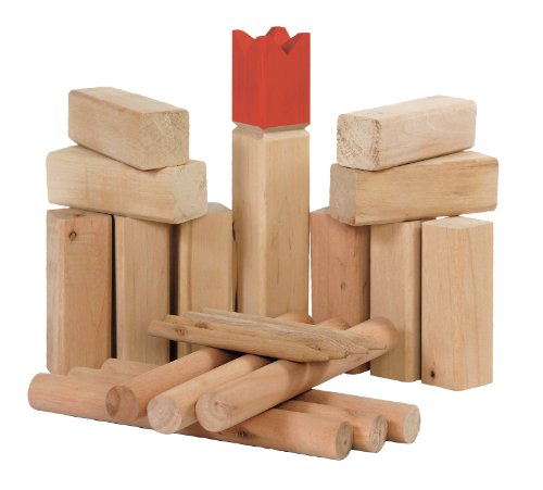 Outside Inside Backpack Kubb Backyard & Outdoor Games - Fun Activities for Friends & Family