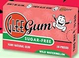 Glee Gum Xylitol Sweetened Natural Gum Wild Watermelon -- 16 Pieces, 12 Pack