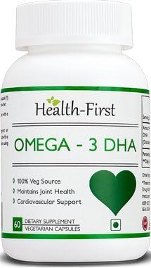 Health First Dha Vegan Omega - 500 Mg (60 Capsules)