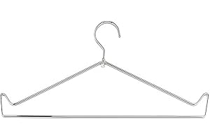 Radiation Lead Apron Hangers, Chrome, Heavy Duty Silver Metal Hanger ATTENUTECH Metal Hanger (Open)