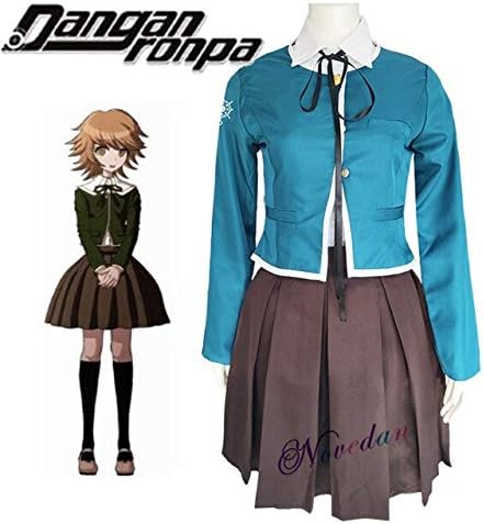 Amazon アニメダンガンロンパ2みかんつみきななみ千秋春川真希ソニアネバーマインドコスプレコスチューム制服服セットとファッションウィッグs 藤崎千尋1 コスプレ 仮装 通販