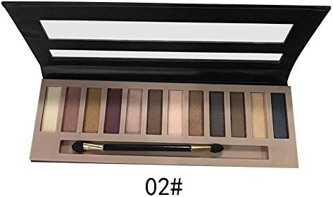 Lasting eye shadow tray 12 Colors Eye Shadow Palette Earth Tone Burgundy Grapefruit Color Makeup Eye Shadow Peach makeup No flying powder