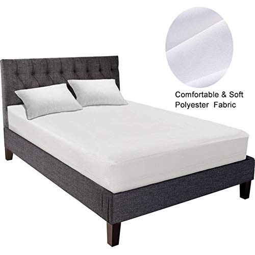 SHEEPPING Premium Bed Bug Mattress Encasement Full Size - Waterproof Zippered Encasement Mattress Protector - Breathable Noiseless and Hypoallergenic (Fits 10". H) - 54"x 75" - Thumbnail 3
