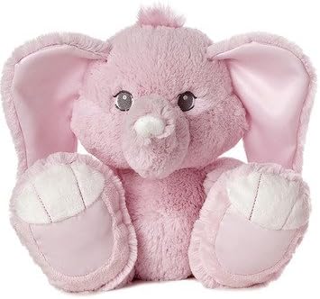 Pink "Baby Taddles" Elephant - Set Of 2