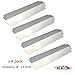 93321(4-pack) Stainless Steel Heat Plate Replacement for Charbroil, Kenmore Sears, Thermos, Lowes Model Grills and Others primary
