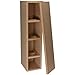 Knock-Down MDF 1.16 ft³ Tower Speaker Cabinet