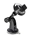 TechMatte Car Mount, ProGrip (2nd Gen) Universal Dashboard and Windshield Car Mount Holder/Cradle (Black) for The Apple iPhone 6, 6S 5, LG G4, Samsung Galaxy S6 with Super Suction Sticky Gel Pad
