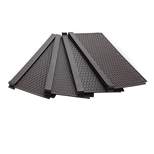 T4U Plastic Assemble Raised Garden Bed Component – Side Panel, Set of 4