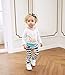 4Pcs Baby Girls Clothes Little Sister Long Sleeve Romper+Striped Long Pants+Hat