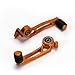 Moto Onfire Aftermarket New Evolution Orange Brake Clutch Gear Pedal Lever Fit for 2013 2014 2015 KTM Duke 125 200 390