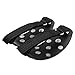 Astra Depot 2X Non Slip Black Durable Firm Sharp 7 Steel Studs Teeth Crampon Snow Boot Shoe Ice Cleat Fit All