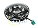 Wiipro 5-3/4 5.75 Daymaker LED Headlight for Motorcycles Harley Davidson Dyna Projector Driving Light Black