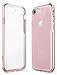 Anker iPhone 8 Case, iPhone 7 Case, Ice-Case Lite Clear Protective Slim Case Cover Soft TPU Back with Hard Bumper Frame and Enhanced Grip for Apple iPhone 8/7 [Support Wireless Charging] (Rose Gold)
