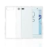 32nd Clear Gel Silicone Slim Shell Cover for Sony Xperia X Compact Cell Phone - Clear