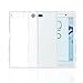 32nd Clear Gel Silicone Slim Shell Cover for Sony Xperia X Compact Cell Phone - Clear