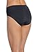 Jockey Women's Underwear Matte & Shine Hi Cut, black, 5