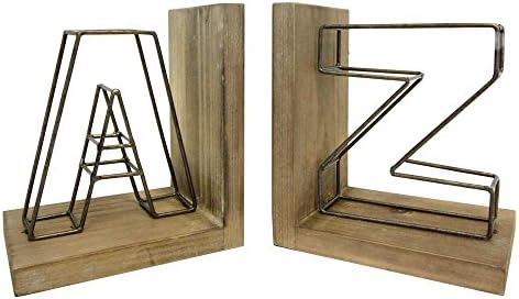Gild Design Home A to Z Bookends - Set of 2