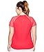 Nike Women's Plus Size Dry Miler Top (Racer Pink, 2X)