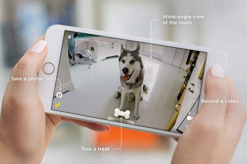 Petcube Bites Pet Camera with Treat Dispenser. Monitor Your Pet Remotely with HD 1080p Video, Two-Way Audio, Night Vision, Sound and Motion Alerts. Compatible with Alexa (Certified Refurbished) - Thumbnail 3