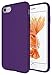 Diztronic Matte Purple iPhone 7 Case/iPhone 8 Case, Full Matte Slim-Fit Flexible TPU Case for Apple iPhone 7 & 8 (Matte Purple)