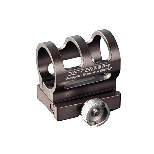 Nitecore GM02 1 inch Weaver or Picatinny Rifle Rail Mount Designed SRT7 SRT6 MT26 P16 P25